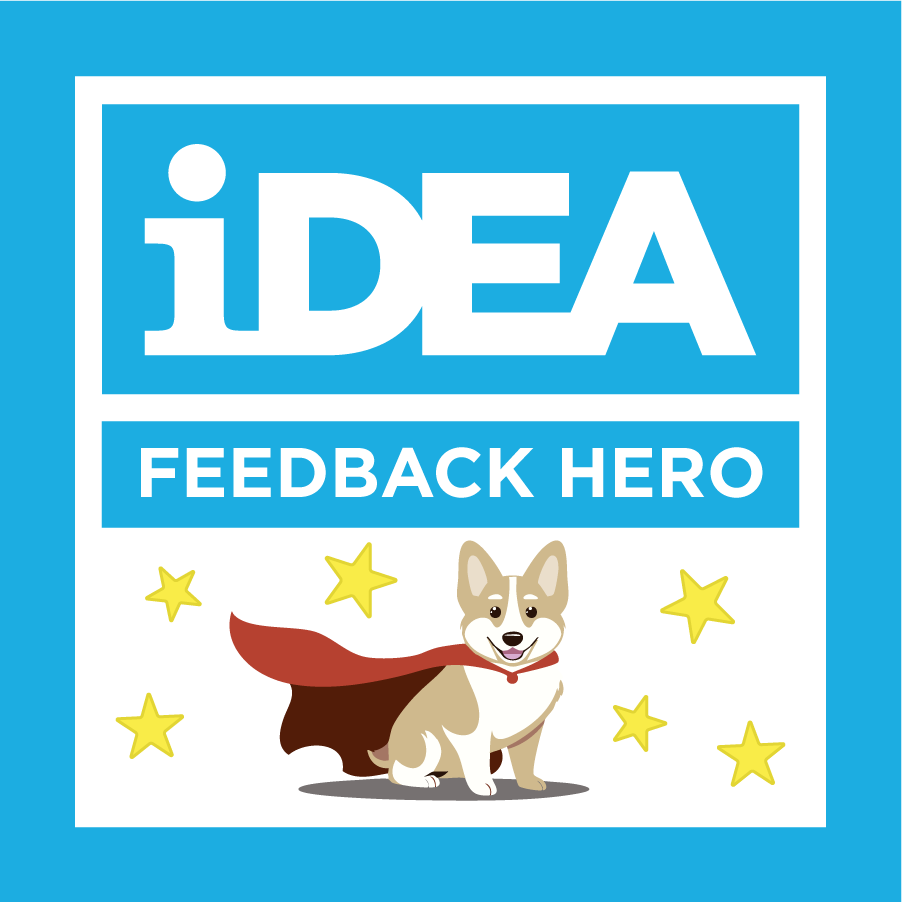 iDEA Badge: Feedback Hero