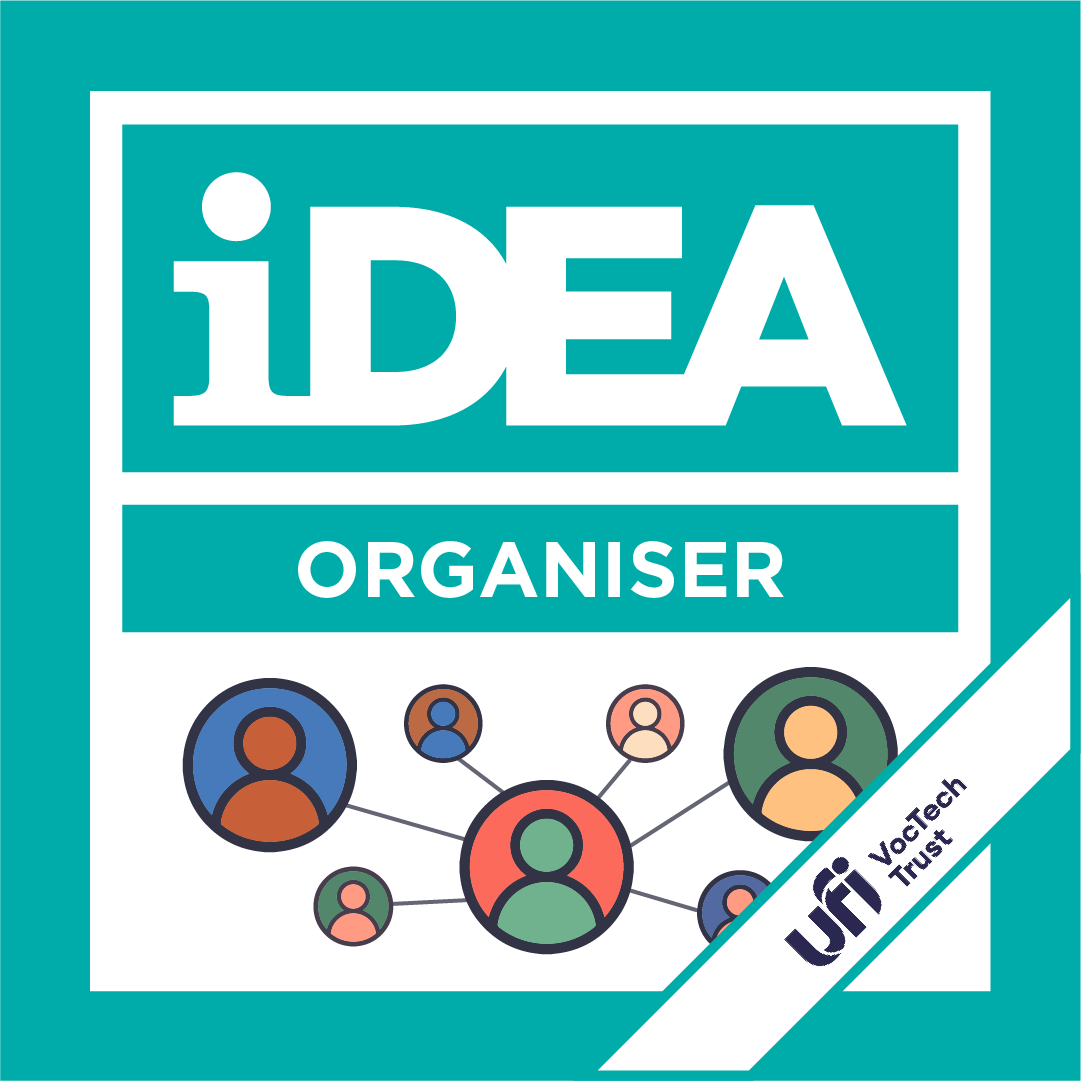 New badge available for iDEA Organisers